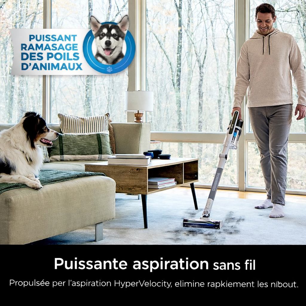 Aspirateur sans fil PowerPro Flex Reveal Plus