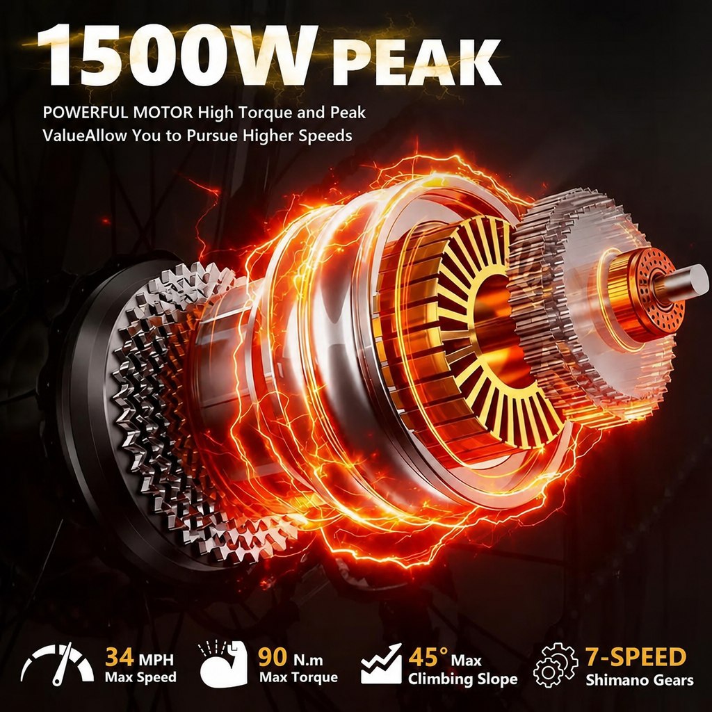 1500W Electric Bike