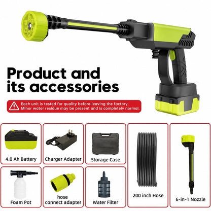 Portable 21V Electric Pressure Washer - Product Image