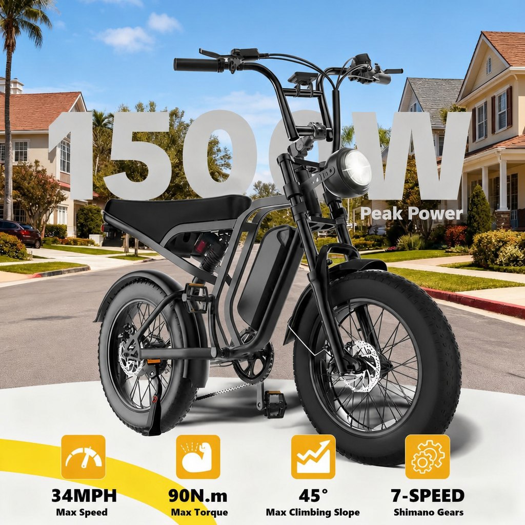 1500W Electric Bike